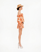 Puff sleeves dress
