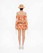 Puff sleeves dress