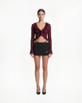 Ruffle Lace Cardigan