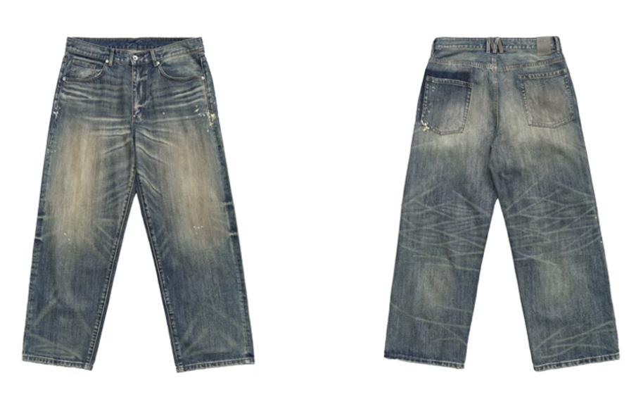 Jeans Vintage Washed Straight