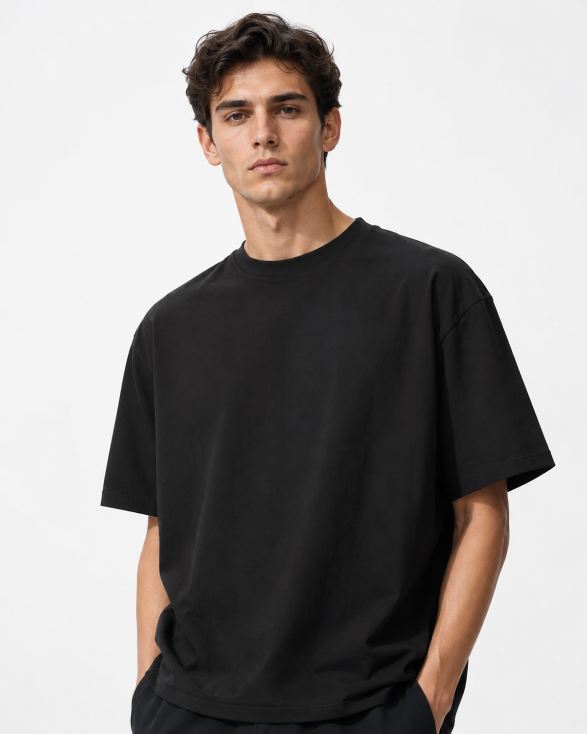 Boxy Cropped T-Shirt