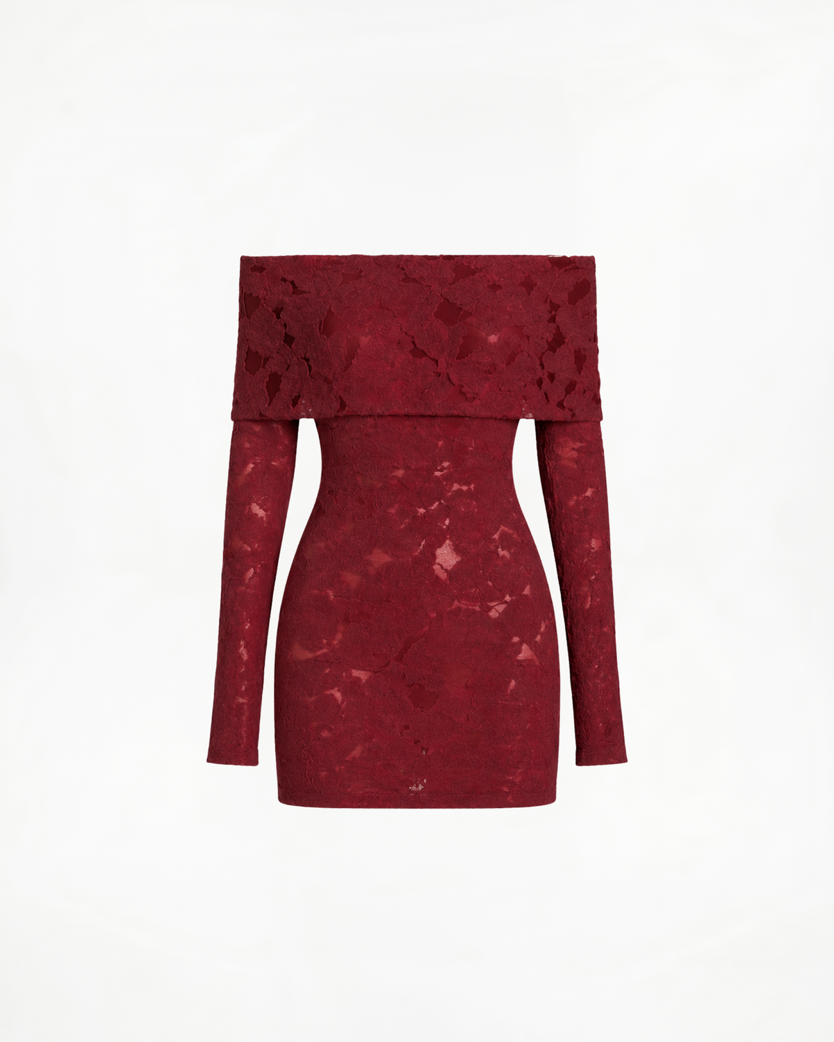 Off the shoulder lace dress