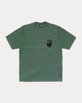 STUSSY Camiseta Eight Ball Logo Unisex – GRX Verde | Colección Verano 2026
