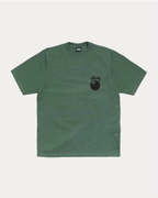 STUSSY Camiseta Eight Ball Logo Unisex – GRX Verde | Colección Verano 2026