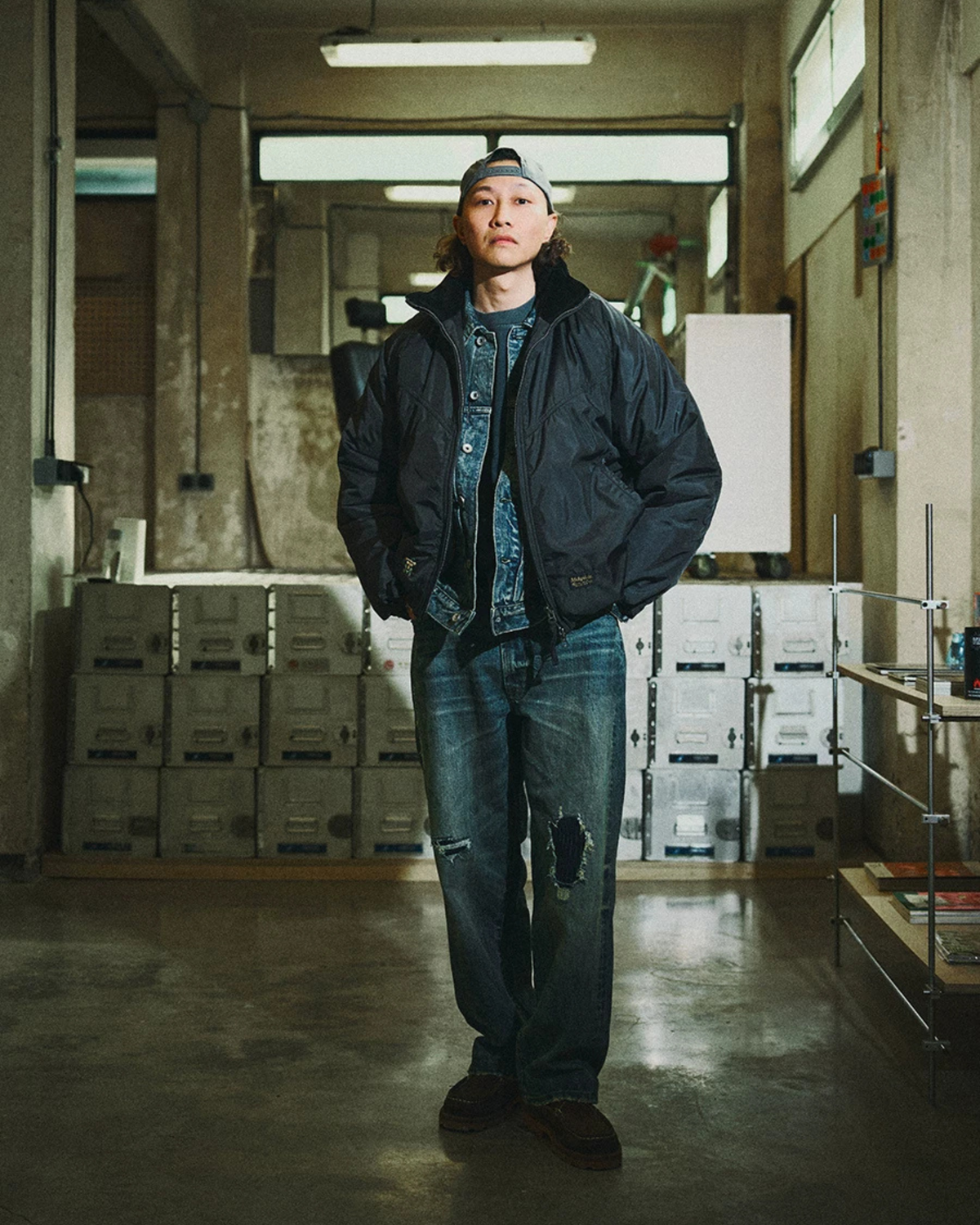 Stand-Collar Insulated Jacket