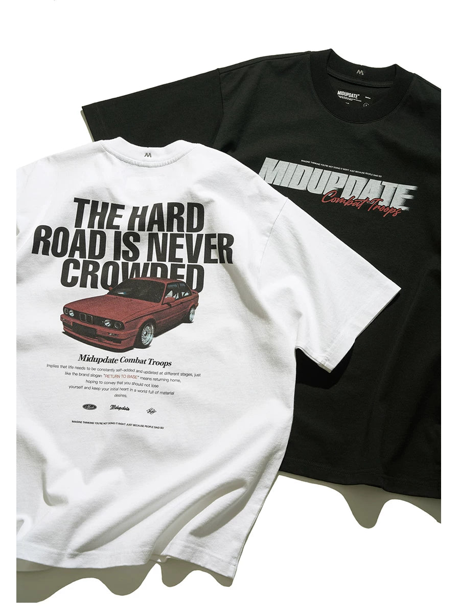 E30 Heavyweight T-Shirt — Negro