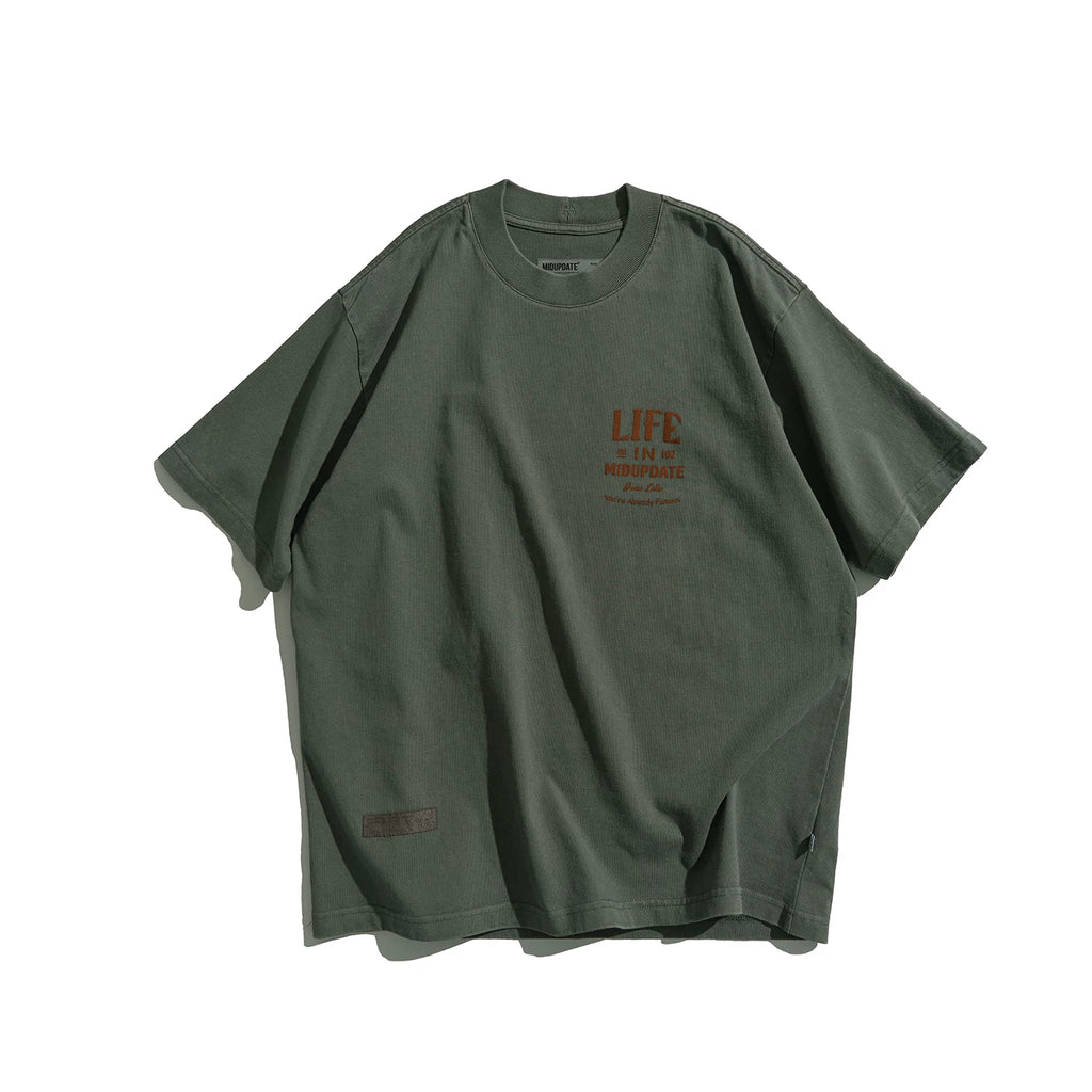 Vintage Graphic Cotton T-Shirt