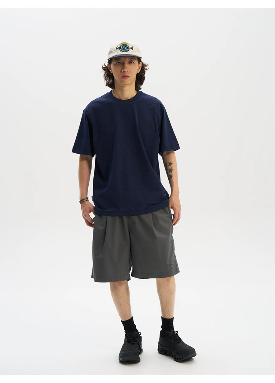 Raglan-Sleeve Cotton Jersey T-Shirt