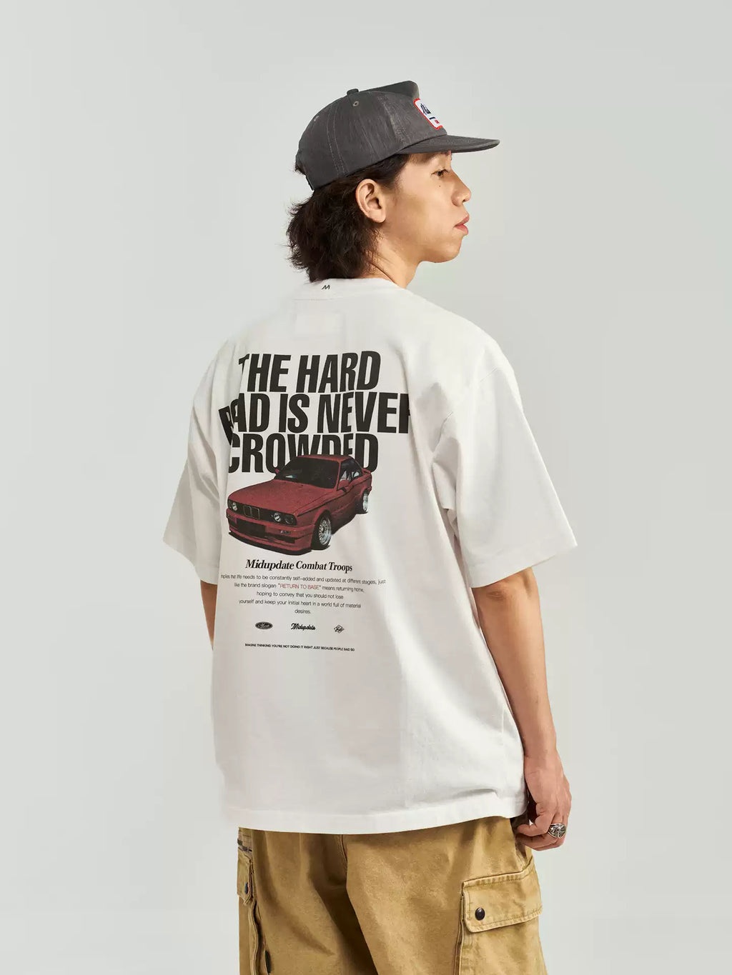 E30 Heavyweight T-Shirt — Negro