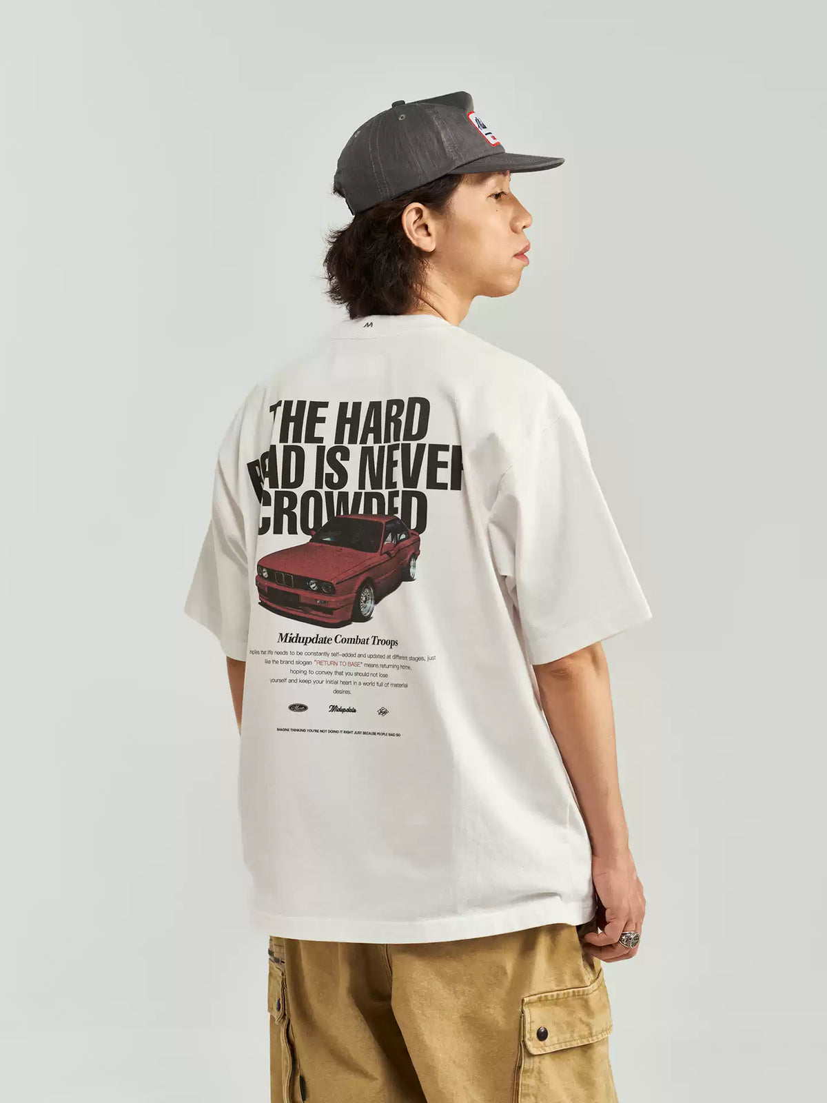 E30 Heavyweight T-Shirt — Negro