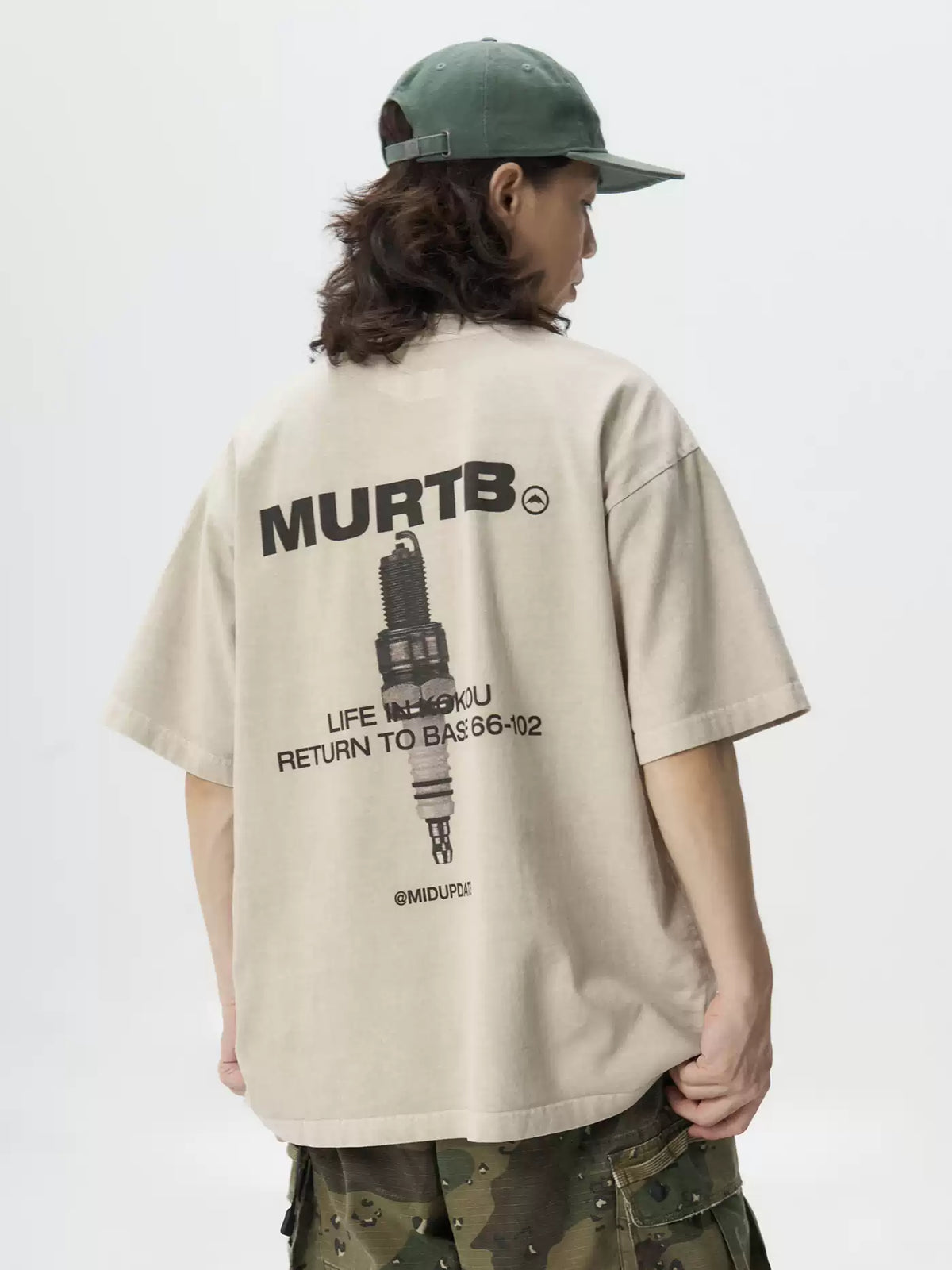 DTG Spark Print tee