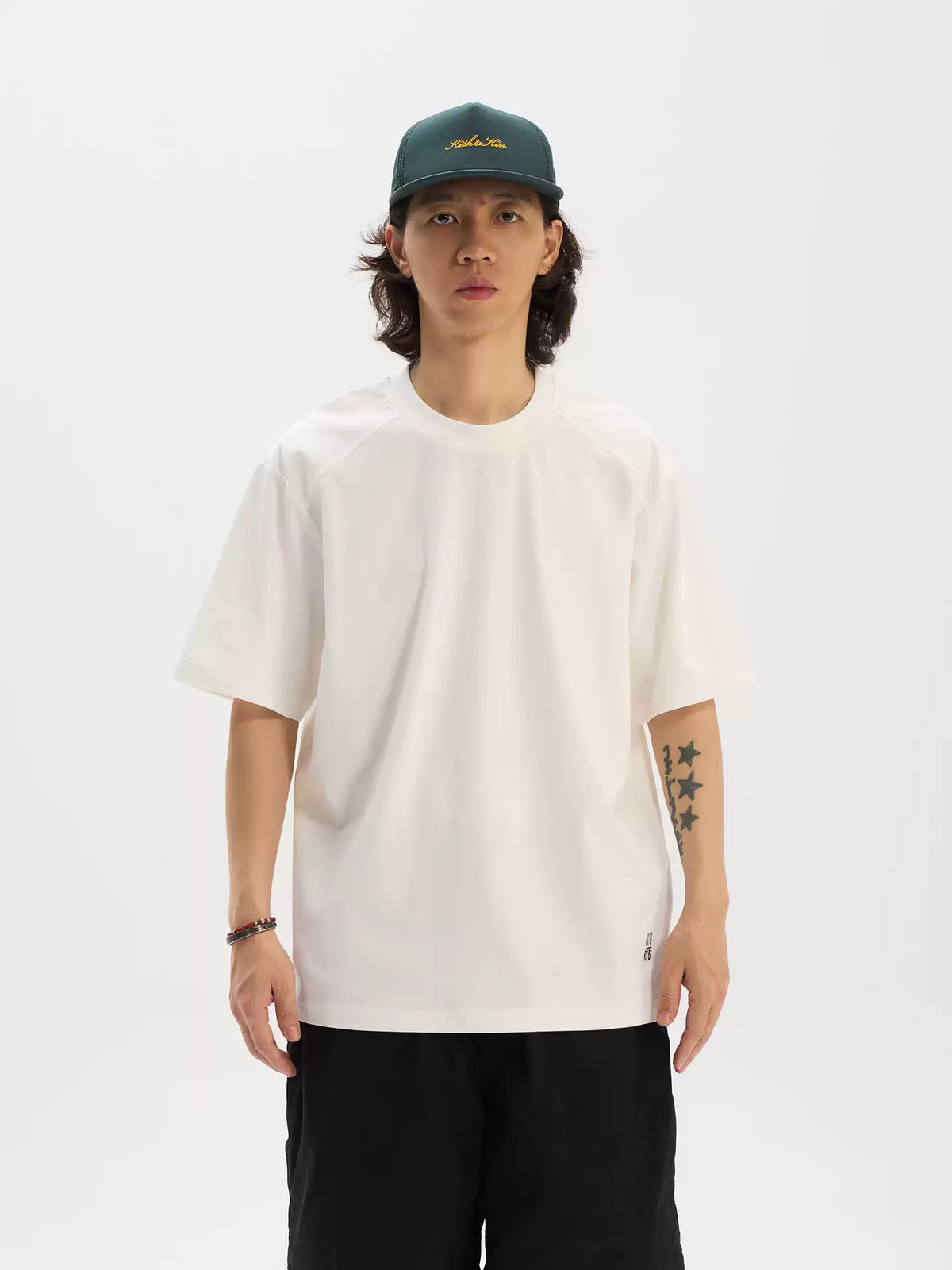 Raglan-Sleeve Cotton Jersey T-Shirt
