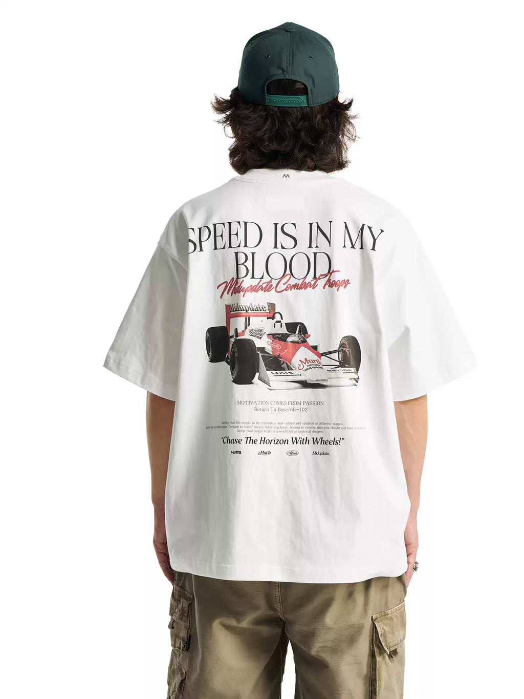 F1 Digital Print Short Sleeve Tee