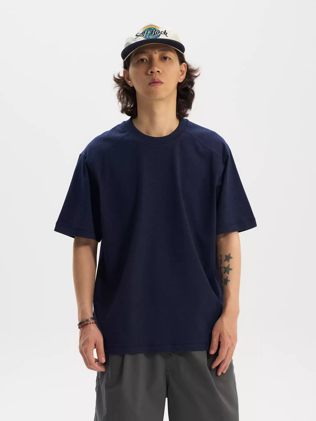 Raglan-Sleeve Cotton Jersey T-Shirt