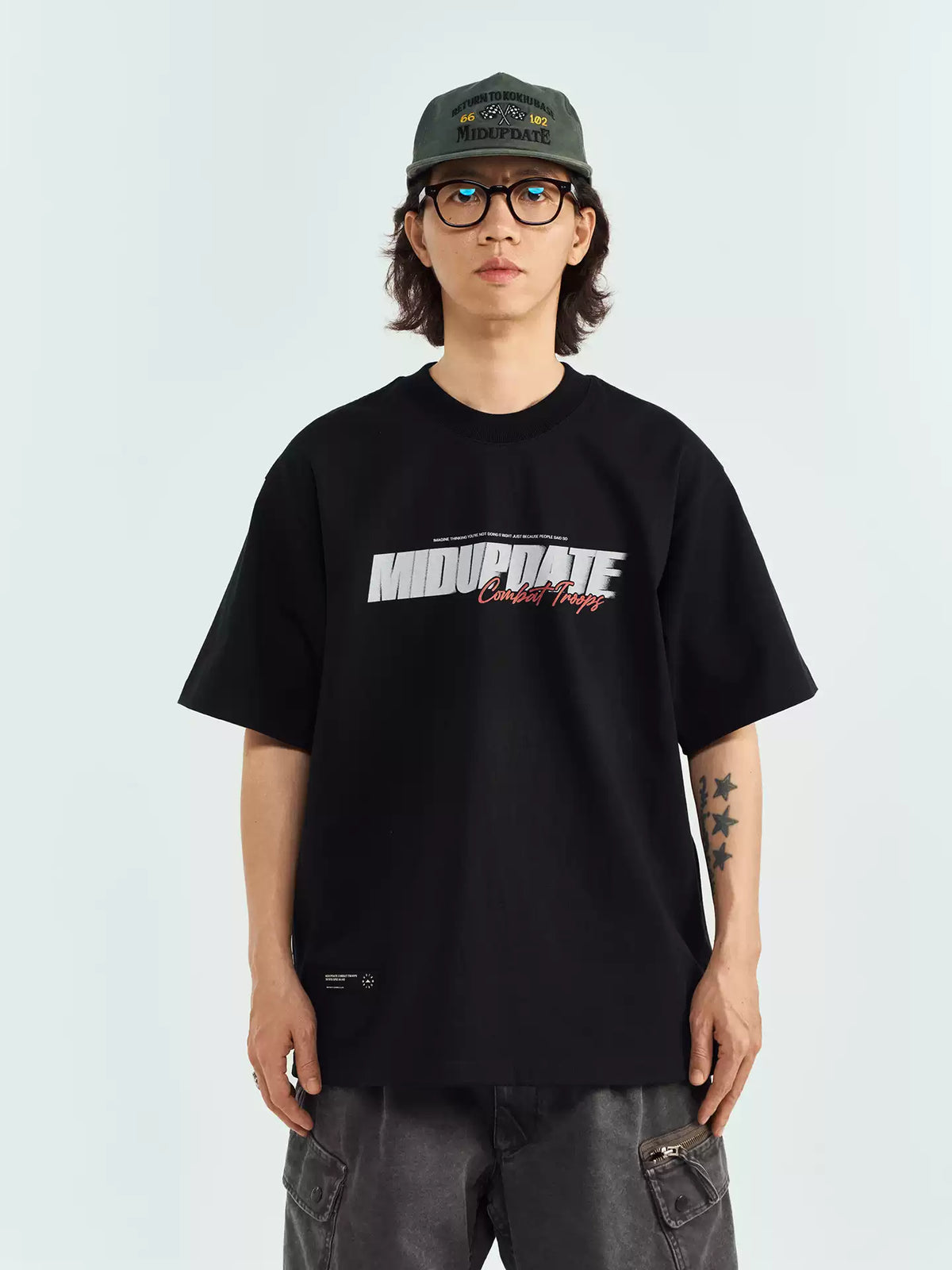 E30 Heavyweight T-Shirt — Negro
