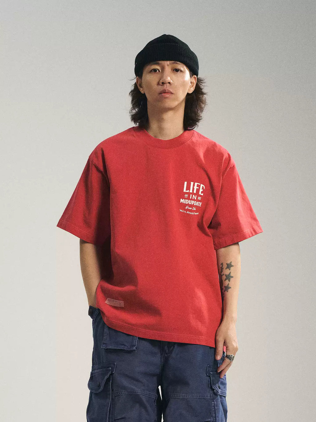 Vintage Graphic Cotton T-Shirt