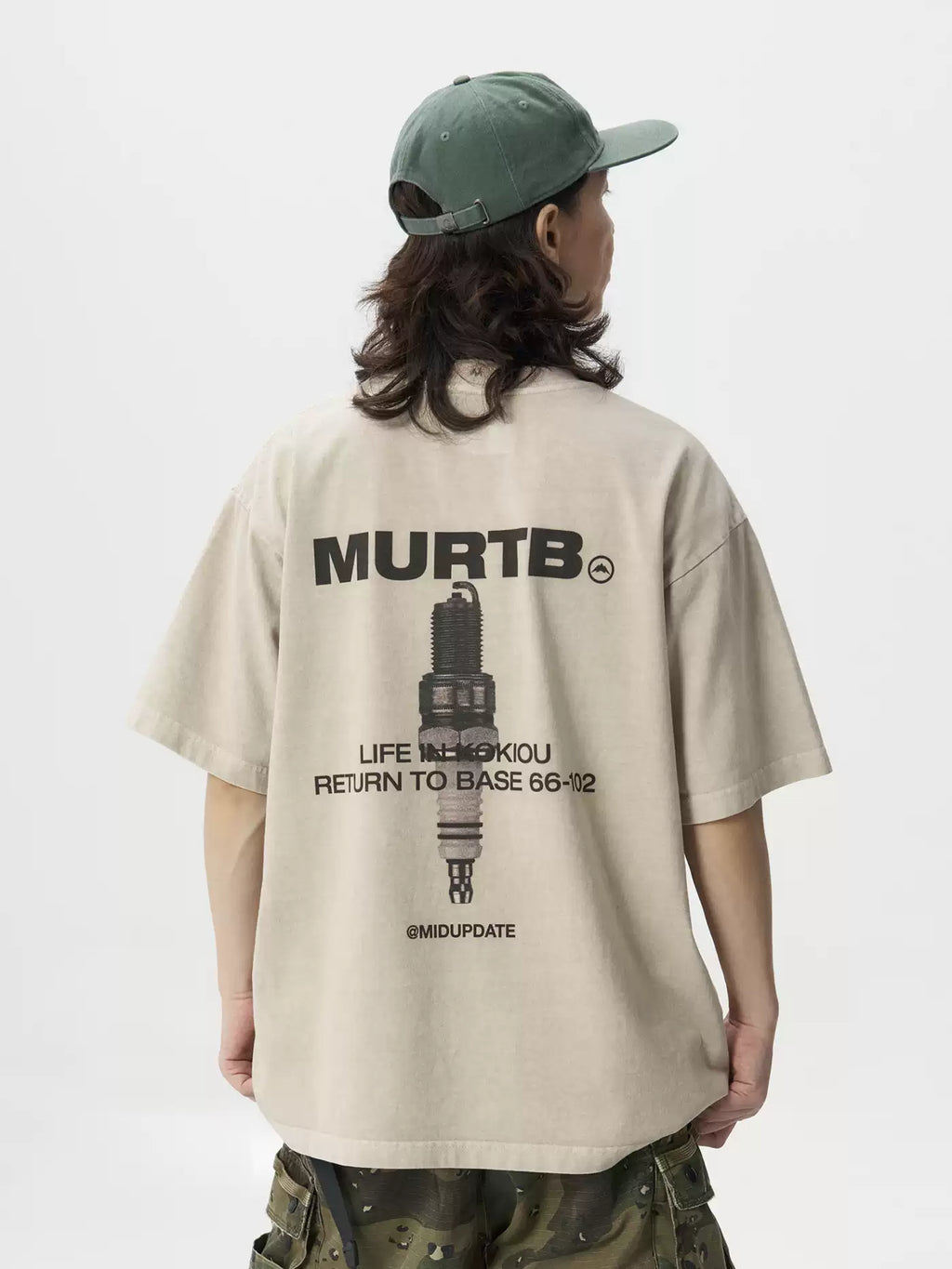 DTG Spark Print tee